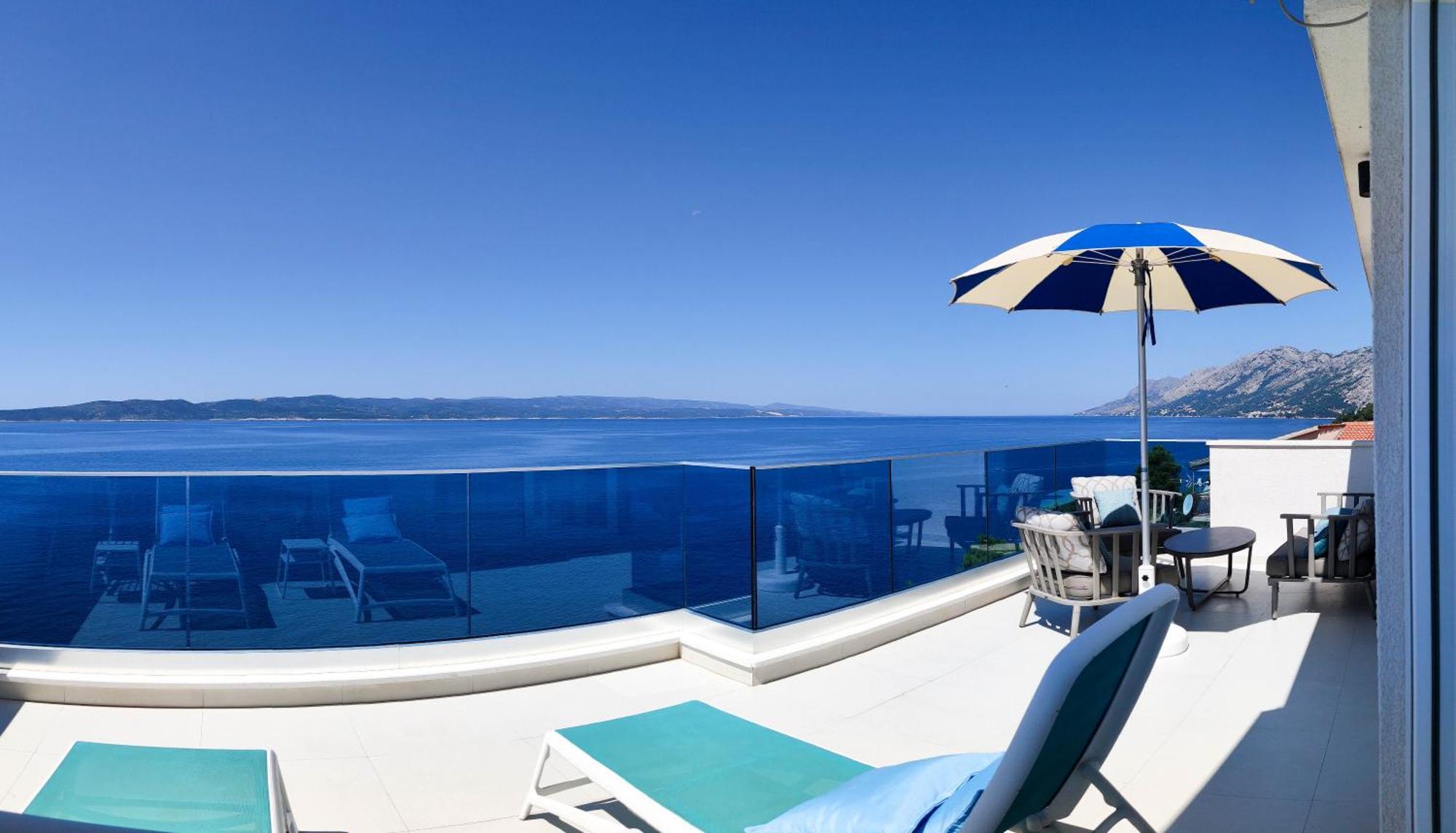 Villa Visnja Prestige Брела Экстерьер фото